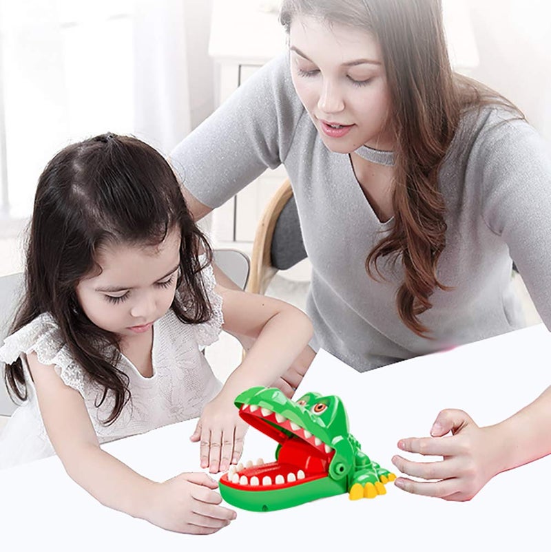 iShyan Crocodile Teeth Toys Game for Kids, Crocodile Biting Finger Dentist Games Funny Alligator Teeth Game - Image 4